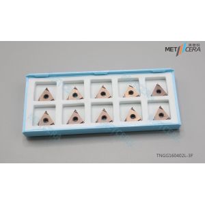 Wholesale 60° Triangle Negative With Hole TNGG1604 Left Hand Cutting Turning Insert, Carbide Insert, Grounded Insert from china suppliers