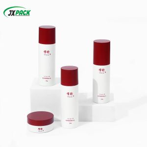 Reusable PET Cosmetic Bottle Set with 30g, 50g, and 120ml Capacity for Full