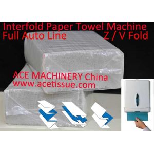 Full Automatic Paper Towel Machine With Auto Transfer To Hand Towel Log Saw