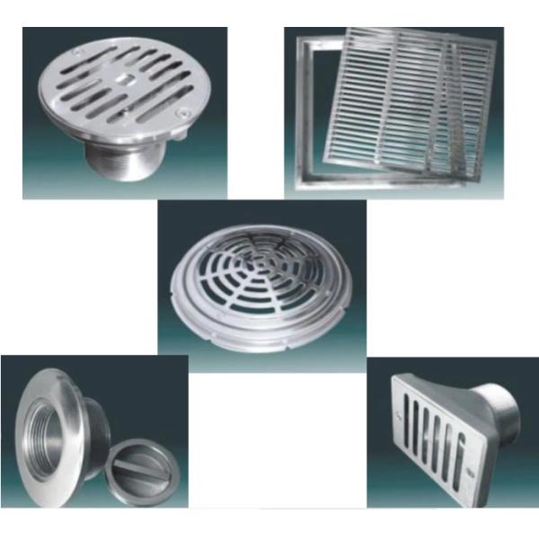 SS304 swimming pool gutter drain