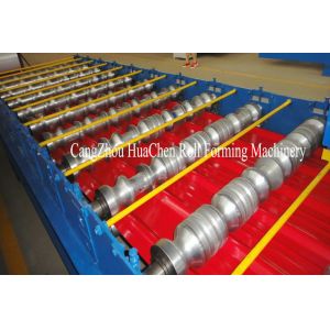 Hydraulic Automatic Glazed Tile Roll Forming Machine Special Model For Villa
