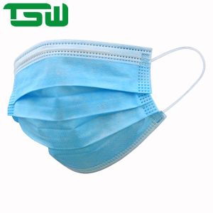 Disposable 3 Ply Surgical Mask with Elastic Earloop