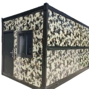 Wholesale Customizable Steel Sandwich Panel Container House with Quick Assembly and Mini Size from china suppliers