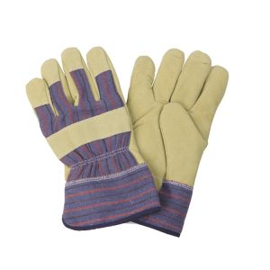 Wholesale 10.5&quot; PASA-BOA Durable Pig Split Leather Safety Gloves with Warm Lining A-grade from china suppliers