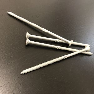 150 mm Batten Screws Bugle Head Hex Stocket Drive With 4 Ribs & Fast Thread &