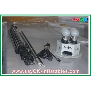 Showing Inflatable Stand Ball 190T Nylon Cloth With Logo Printing