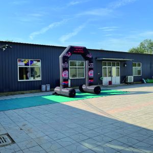 Customized Inflatable Arch Gate Inflatable Start and Finish Line Advertising