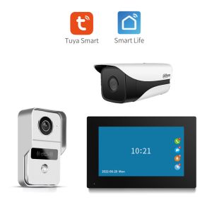166° Angle View All Black/Silver WIFI Video Doorbell 8 Month Stand by H.264