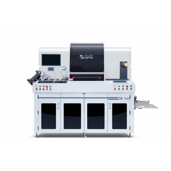 Barcode Digital Label Die Cutter 8kw Sticker Digital Die Cutting Machine