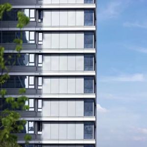 Engineering Aluminum Structures Unitized Glass Facade For Long Lasting