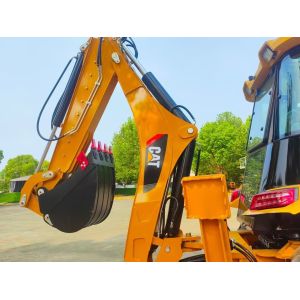 420F Used Caterpillar Backhoe Loader CAT High Speed Energy Efficient