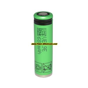 Sony US14500VR2 3.6V 680mAh 715mAh capacity lithium li-ion rechargeable battery