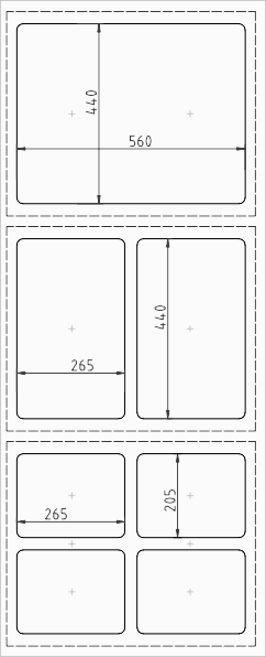 Factory Supply Customized Automatic Vertical Body Vacuum Skin Sealing Machine DQ480VSL Food Tray Sealing Machine