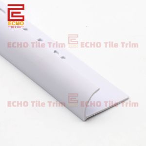 Wholesale Quarter Round PVC Edge Tile Trim 10mm White Tile Edge Protector from china suppliers