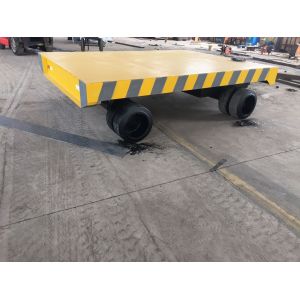 Manual Power Heavy Material Transfer Trolley trailers Facility