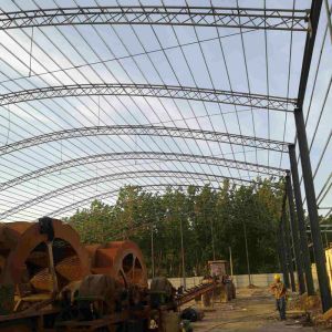 Easy Install Prefabricated Modular Houses Steel Structure Metal Warehouse with