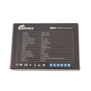 High Capacity 2.5 Inch SATA SSD 1TB 512GB 256GB 128GB Fast Speed Up To 500MBS Or