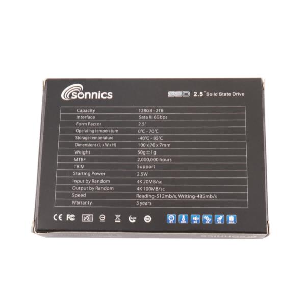 High Capacity 2.5 Inch SATA SSD 1TB 512GB 256GB 128GB Fast Speed Up To 500MBS Or