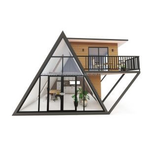 20ft or 40ft Hotel Detachable and Expandable Triangle Shape Structure Small