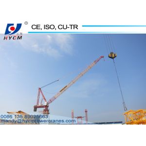 50m Jib 2500*2500*6000mm Split Mast Section Construction Tower Crane for