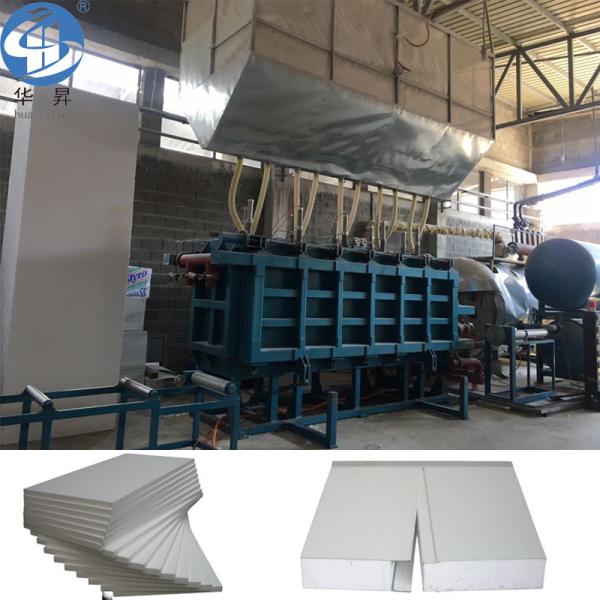 EPS Insulation Block Molding Machine for Polystyrene Foam Sheet Cycle Time 5-20