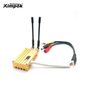 High Power 8W 1.2Ghz 6 Channel Drones Video Transmitter and Receiver for Long