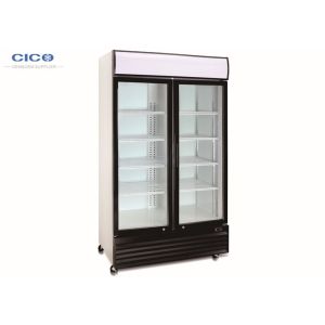 Large Volume 1400L Upright Display Refrigerator With Customized Design
