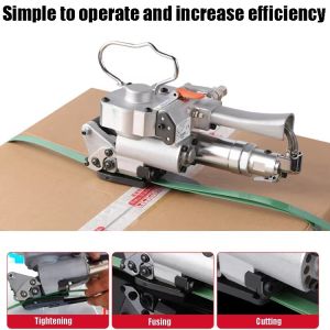 14.4V Handheld Pneumatic Strapping Tool Plastic Band Strapping Machine Use PP