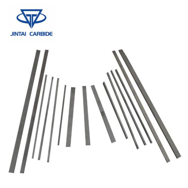 Flats Customized Or Standard Blank Tungsten Carbide Strips / Sticks Alloy Bars