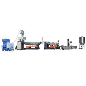 Large Plastic Scrap Recycling Machine With Automatic Crushing / Loading Side