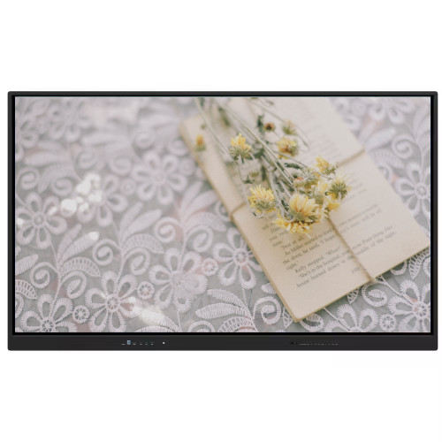 4K EDLA 75 Inch Interactive Panel Interact Flat Panel Interactive Whiteboard