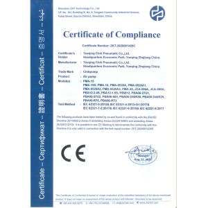 Cinh group co.,limited Certifications