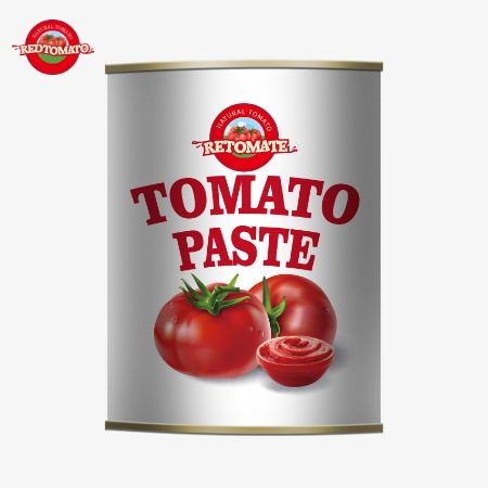 The Canned Tomato Paste Of 198g Adheres To ISO HACCP And BRC Standards As Well