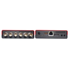3G/HD/SD-SDI Quad Multiviewer and Switcher with Audio Meter Display