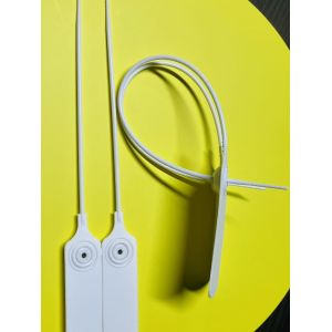 Bulk White Plastic Cloth Security Tag On Clothing Rectangle
