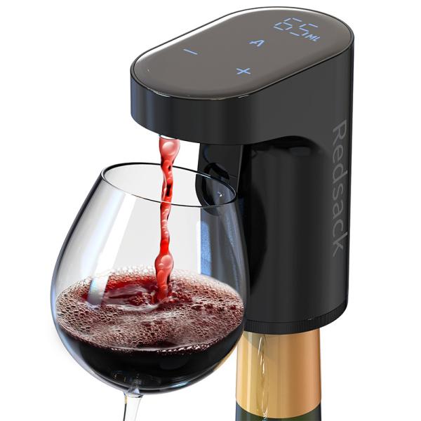 2025 Hot Selling Colorful Multi Smart Wine Dispenser With LED Display Rechargeab