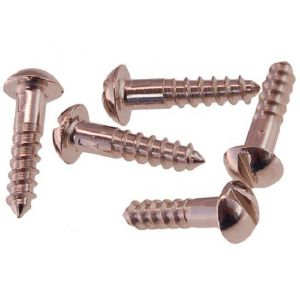 Metric Slotted Round Head Self Tapping Screws SS 304 316 / Carbon Steel Made