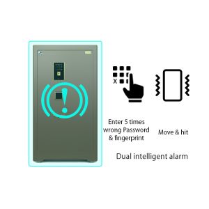 H1080mm Commercial Safe Box with 4 Open Ways for Money Jewelry Cash Document