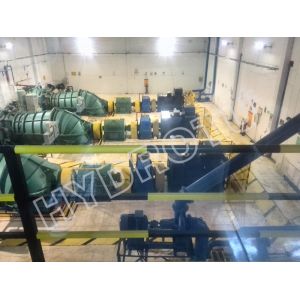 5-20m Head Range Stainless Steel Kaplan Semi Axial Flow Hydroelectric Turbine