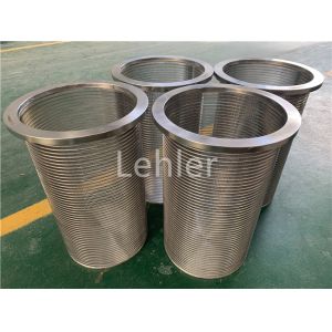 520mm Length Duplex Steel 2205 Wedge Wire Screen