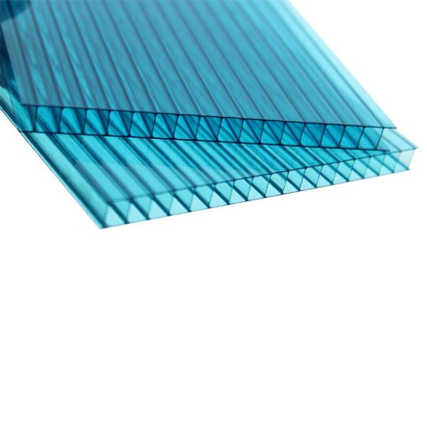 Quality Clear Plastic Polycarbonate Sheets Twin Wall MultiWall Polycarbonate Panels for sale