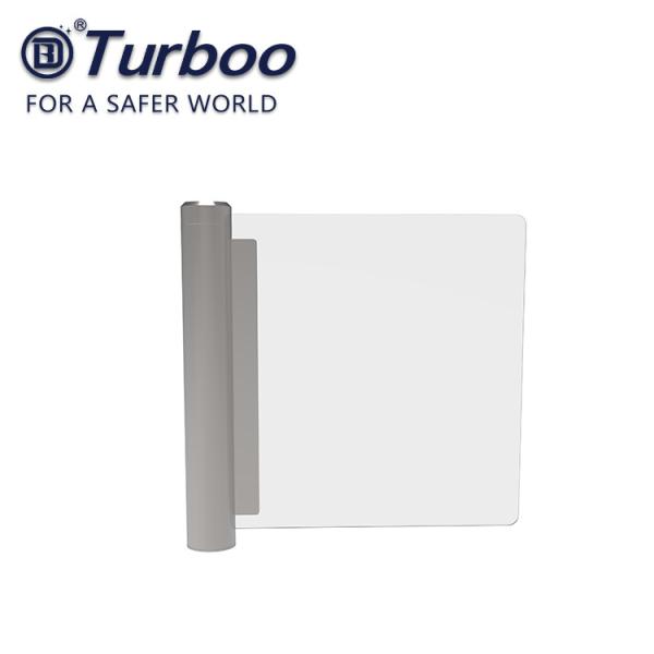 QR Code Tempered Glass Swing Gate for Self Supermarket and GYM Pass Width 600