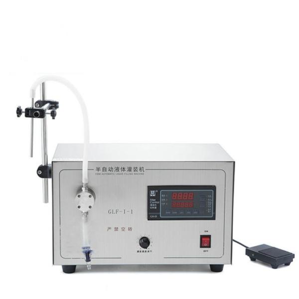 Electric High Precision Liquid Filling Machine Double Pump Liquid Filling