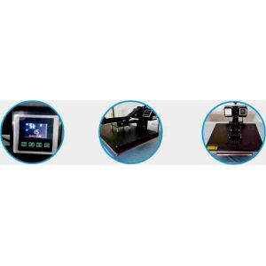 Professional T-Shirts Glass Flags Heat Press Machine 40x60