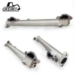 China Excavator Engine Parts Cylinder Head Outlet Water Pipe  DE12T on sale