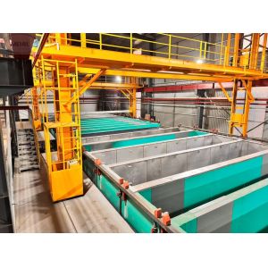 China 6063 6061 7075 Aluminum Alloy Anodizing Production Line for Solar Aluminum Frame Surface Treatment on sale