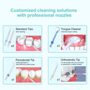 2025 Portable Water Flosser Oral Irrigator Teeth Cleaning Cleaning Teeth Water