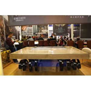 Fleeting Times Rectangle Eight Seats Electric Teppanyaki Hibachi Grill Table