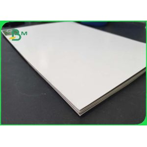 China Smoothness And Soft Coated White Board With Grey Back Different Thickness on sale