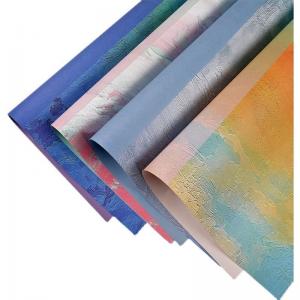 China Creative Oil Painting Florist Wrapping Paper 50cmx60cm High GSM on sale